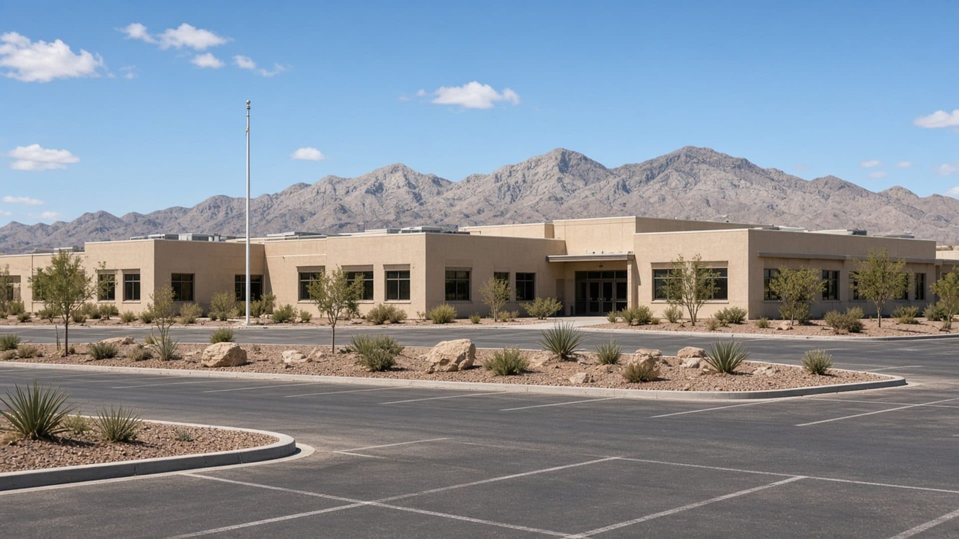 School campus building in the Centennial Hills area near Homestead West, Las Vegas NV 89149 — Schools